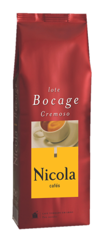 Káva Nicola cafés, Bocage, zrnková káva, 250 g