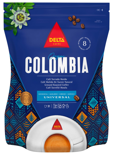 Káva Delta Cafés Colombia, mletá káva, 250 g