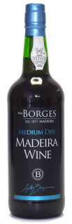 Madeira wine, Medium Dry, Borges, polosuché, 750 ml